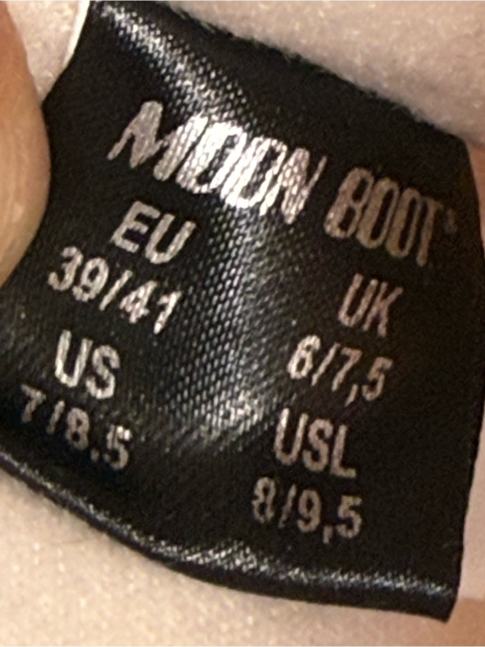 Moon Boot Icon Rainbow Snow Boots Multicolor EU 39-41 US 7-8.5 - Picture 8 of 9